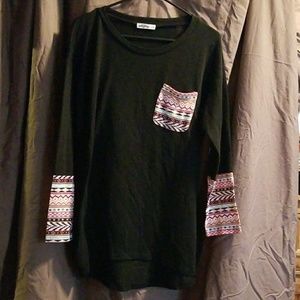 Oversized Multicolor Tee